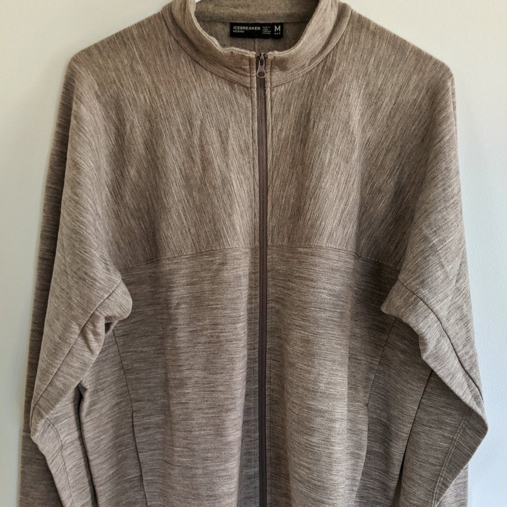 Icebreaker Tabi (Limited Ed) Trail Heather Zip-up